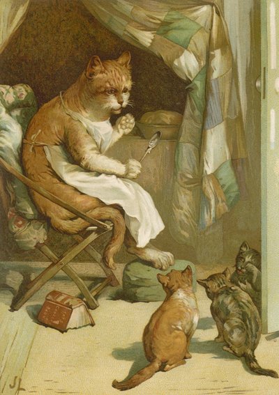 Los tres gatitos de John Lawson